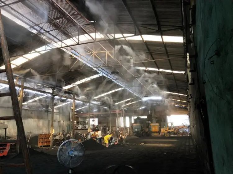 垃圾發(fā)電廠惡臭難題，用Dejing的凈工業(yè)除臭劑解決！